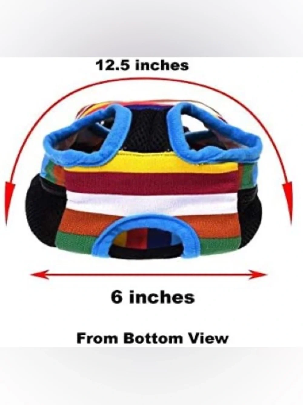 Adjustable Pet Carrier Backpack for Small Dog/Cat - Size L